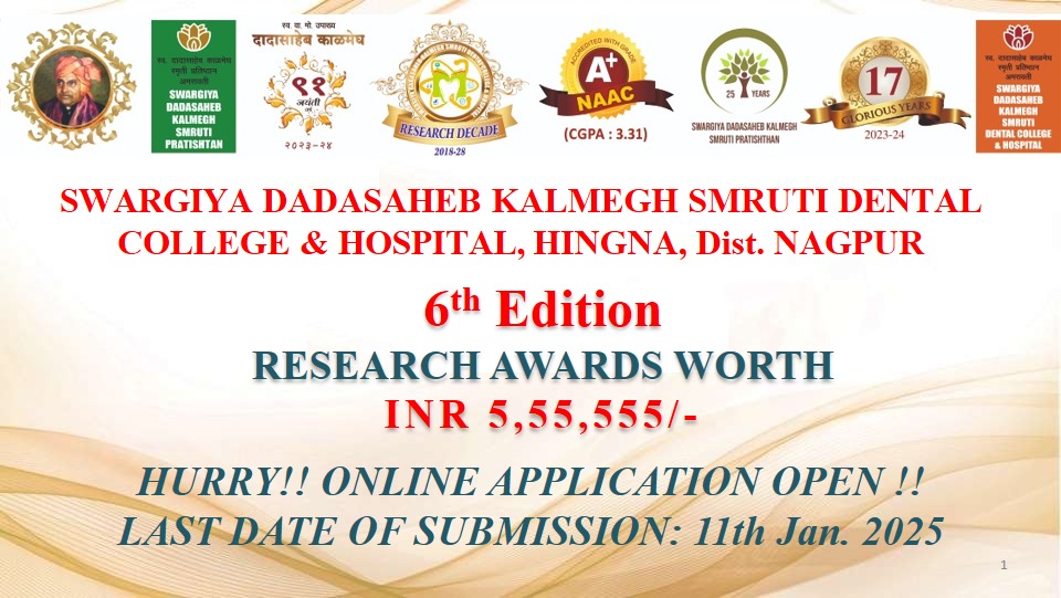 Research Award Banner 